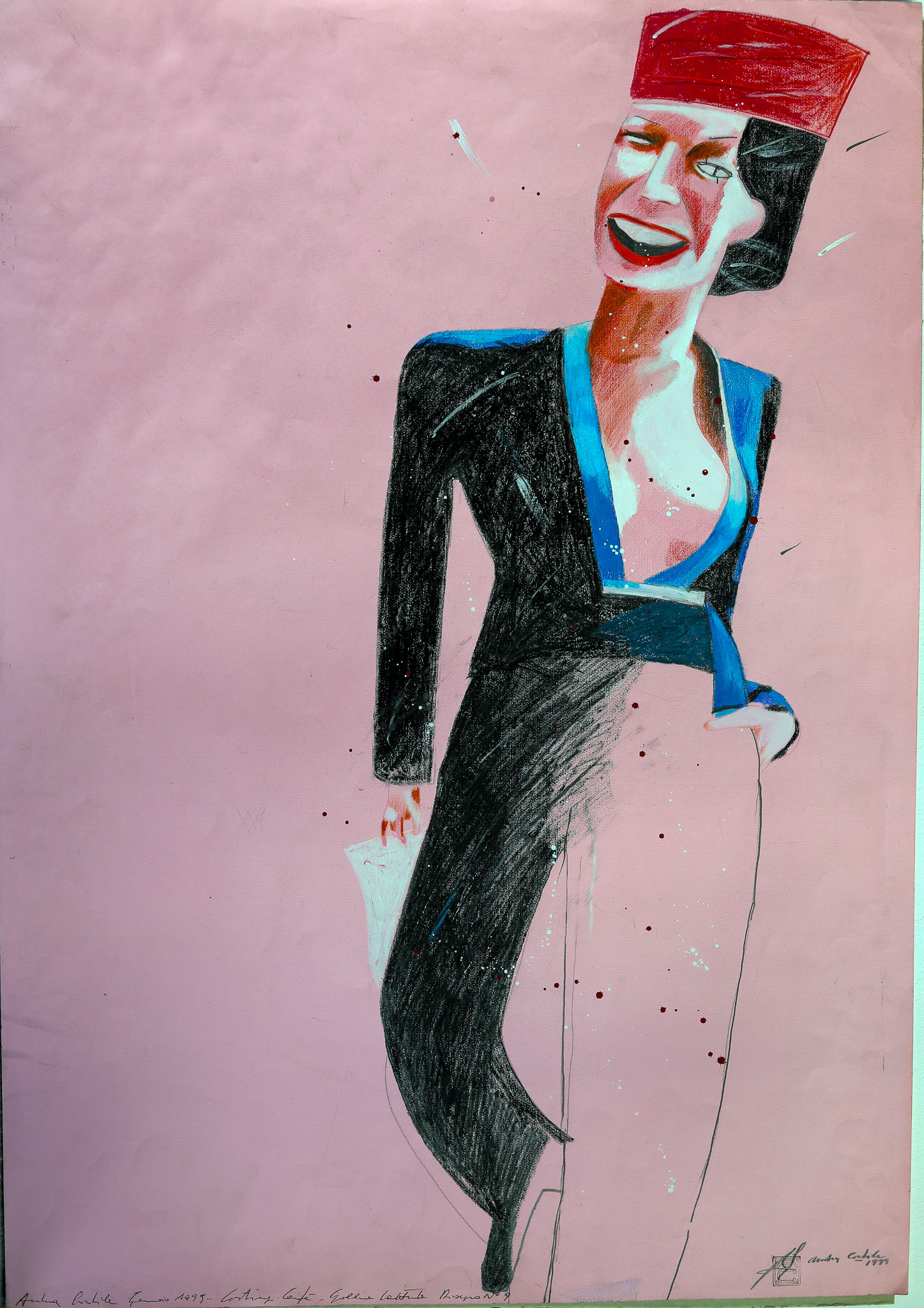 Casting Cafe drawing series cover